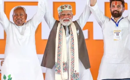 बिहार चुनाव के लिए NDA जारी करेगा घोषणापत्र, BJP के राष्ट्रीय अध्यक्ष जेपी नड्डा घोषणा पत्र जारी करेंगे