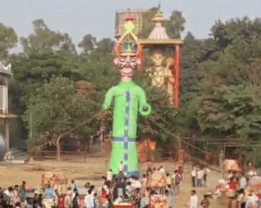 लुधियाना में  रिमोट से होगा 121 फीट ऊंचे रावण का दहन, कई जगह ट्रैफिक डायर्वट