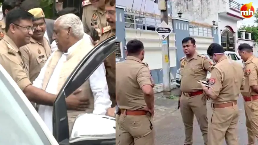 बरेली में 'सपा' की नो एंट्री ! नेता प्रतिपक्ष माता प्रसाद पांडेय को किया गया हाउस अरेस्ट