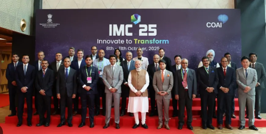 PM मोदी ने 'इंडिया मोबाइल कांग्रेस-2025 के 9वें एडिशन का किया उद्घाटन