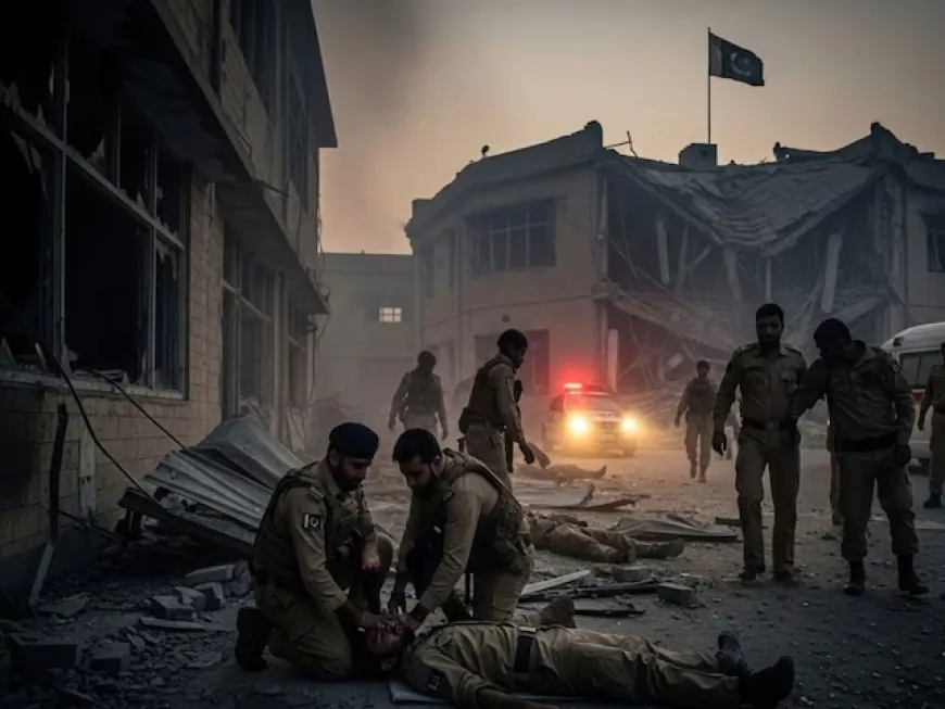 पाकिस्तान में पुलिस ट्रेनिंग स्कूल पर बड़ा हमला, 3 पुलिसकर्मियों की मौत, 6 आतंकी ढेर