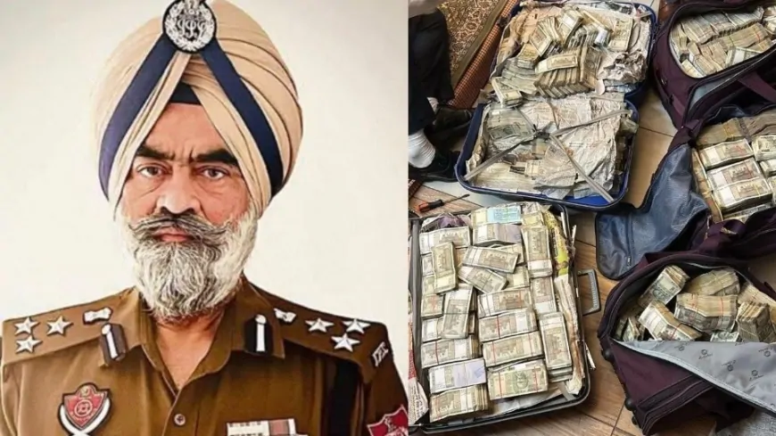 DIG हरचरण सिंह भुल्लर के कई ठिकानों पर रेड, DIG के घर से करोड़ों का कैश और गहने बरामद
