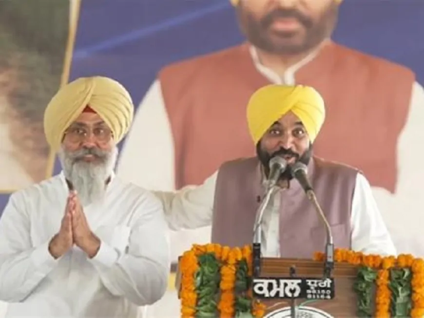 तरनतारन उपचुनाव : हरमीत सिंह संधू के नामांकन से पहले 'AAP' का रोड शो, CM मान हुए शामिल 