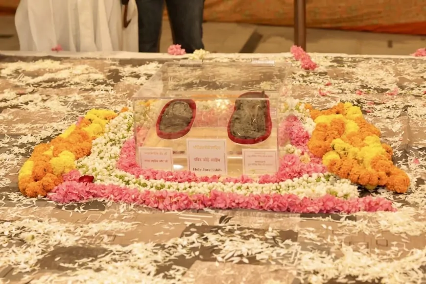 श्री गुरु गोबिंद सिंह जी की पवित्र "जोड़ा साहिब" यात्रा, श्री गुरुद्वारा मोती बाग साहिब से "गुरु चरण यात्रा" का शुभारंभ