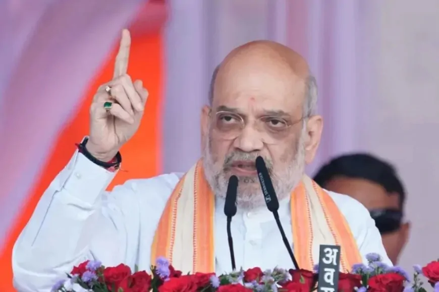 बिहार के तीन दिवसीय दौरे पर गृहमंत्री अमित शाह, सीवान में नीतीश कुमार पर बोले  शाह