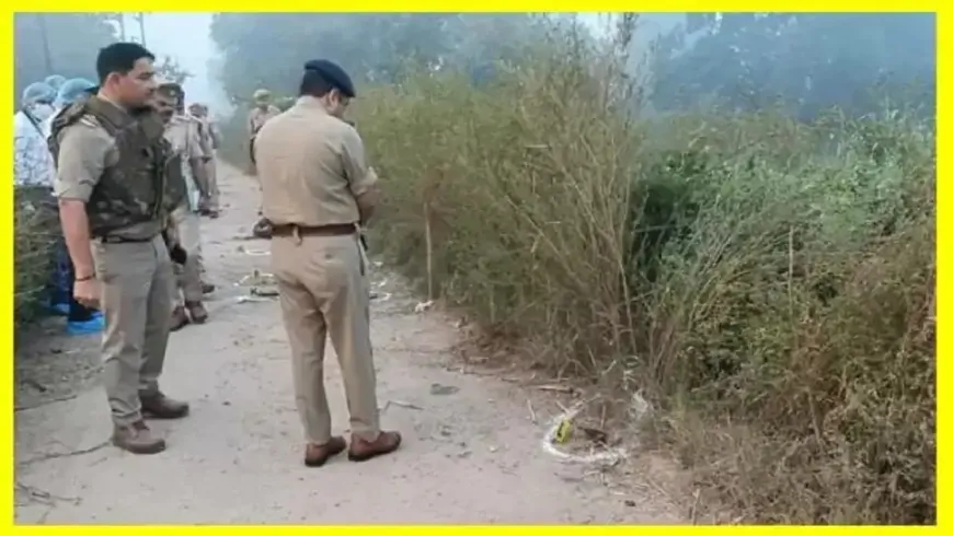 पुलिस और अपराधी के बीच हुई मुठभेड़, मुठभेड़ के दौरान एक लाख का इनामी अपराधी ढेर