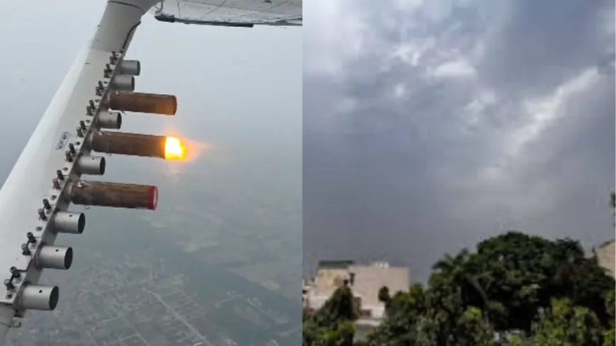 दिल्ली में प्रदूषण को कम करने के लिए सरकार का प्रयास जारी, कई इलाकों में की गई Cloud Seeding
