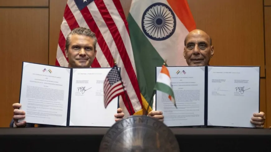 भारत-अमेरिका के बीच 10 साल का रक्षा समझौता, सैन्य सहयोग और तकनीकी साझेदारी में होगा नया अध्याय