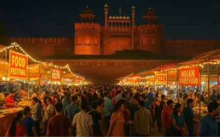 आज दिल्ली का स्थापना दिवस, लाल किले में स्थापना दिवस पर लगेगा फूड फेस्टिवल
