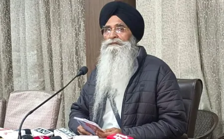 एक बार फिर SGPC के अध्यक्ष बने हरजिंदर सिंह धामी, 5वीं बार बने प्रधान