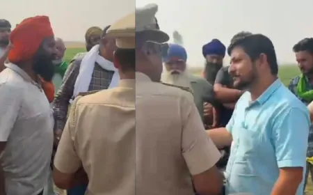 किसानों ने प्रशासन की टीम को बनाया बंधक, पराली जलाने पर किसानों को समझाने पहुंची थी टीम