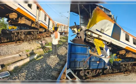 बिलासपुर में पैसेंजर ट्रेन और मालगाड़ी की जोरदार टक्कर, हादसे में 11 लोग, 15 से ज्यादा घायल