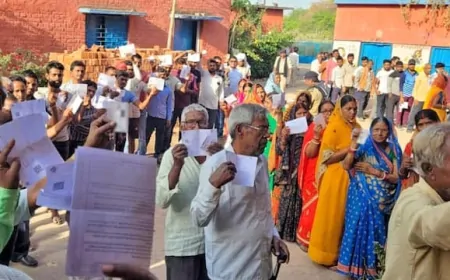 Bihar Election : फेज- 1 में 18 जिलों की 121 सीटों पर मतदान खत्म, वोटिंग देखने 7 देशों से 16 डेलिगेशन टीम पहुंचीं बिहार