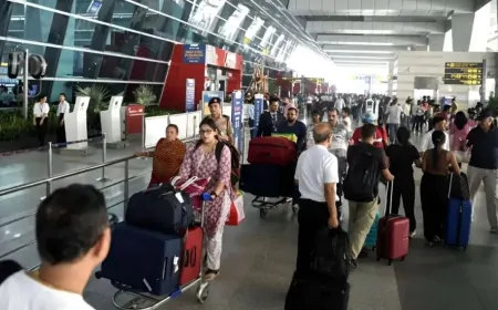 दिल्ली एयरपोर्ट पर ATC सर्वर में खराबी, अटकी 100 से ज्यादा फ्लाइट