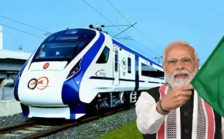 वाराणसी के दौरे पर PM नरेंद्र मोदी, आज 4 नई वंदे भारत ट्रेन को दिखाएंगे हरी झंडी