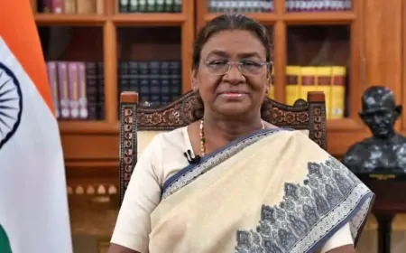 राष्ट्रपति द्रौपदी मुर्मू की अफ्रीका यात्रा, 6 दिवसीय अंगोला और बोत्सवाना की यात्रा पर होंगी रवाना