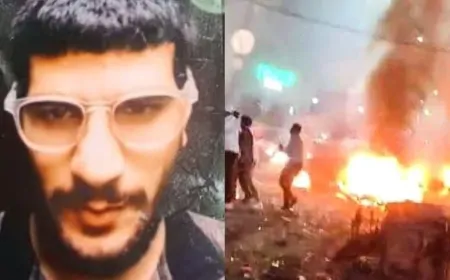 आतंकी उमर का नया CCTV वीडियो आया सामने, तुर्कमान गेट के पास टहलता दिखा उमर