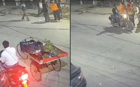 जीजा का साले पर आरोप, कराया जानलेवा हमला, CCTV वीडियो आया सामने