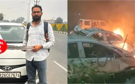दिल्ली ब्लास्ट मामले में NIA ने की गिरफ्तारी, धमाके वाली गाड़ी i20 के मालिक को किया गिरफ्तारी