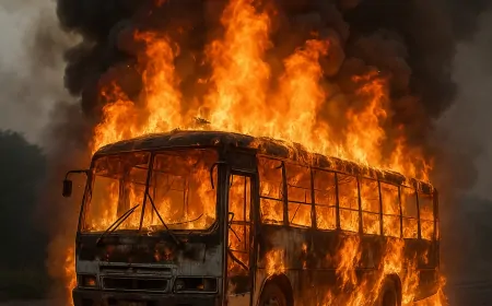 सऊदी अरब में बस टैंकर से टकराई, इतने भारतीयों की मौत