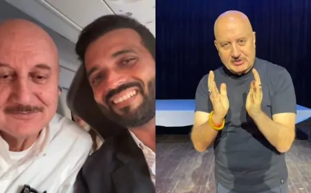 अनुपम खेर ने भारतीय क्रिकेटर अजिंक्य रहाणे से मांगी माफी, आखिर किस बात के चलते फ्लाइट में कहा SORRY ?