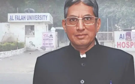 अल-फलाह ग्रुप के चेयरमैन जावेद अहमद सिद्दीकी को ईडी ने किया गिरफ्तार