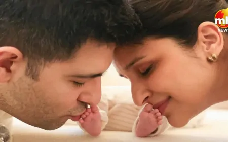 परि और राघव ने दिखाई अपने नन्हे बेटे की पहली फोटो, किस करते फोटो वायरल