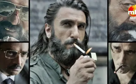 रणवीर के आग उगलते डायलॉग...खलनायक संजय दत्त की ताबड़तोड़ एंट्री, आदित्य धर के धुरंधरों का ट्रेलर में दिखा भौकाल