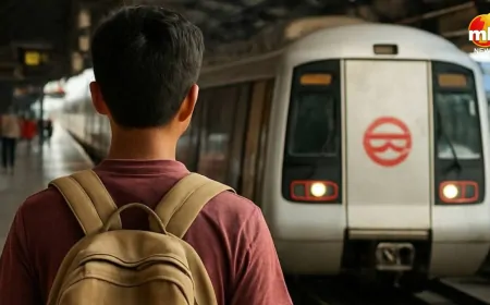 Delhi News : राजेंद्र प्लेस मेट्रो स्टेशन पर 16 साल के छात्र ने की आत्महत्या, सुसाइड नोट में सामने आई जान देने की वजह...