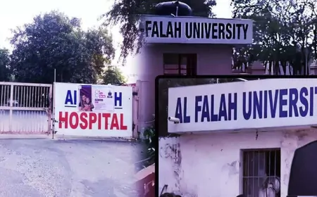 दिल्ली ब्लास्ट मामले में नया मोड़, अल फलाह यूनिवर्सिटी के 10 लोग हुए लापता