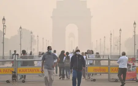 दिल्ली-एनसीआर में हवा ‘खतरनाक’ स्तर पर, AQI 400 के पार, ठंड बढ़ने से बढ़ी परेशानी