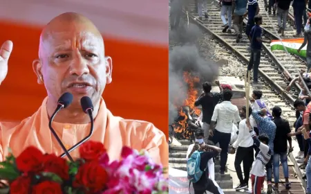 Uttar Pradesh : अग्निवीर आंदोलन मामले में योगी सरकार ने दी राहत, 52 युवाओं पर दर्ज FIR लेंगे वापस