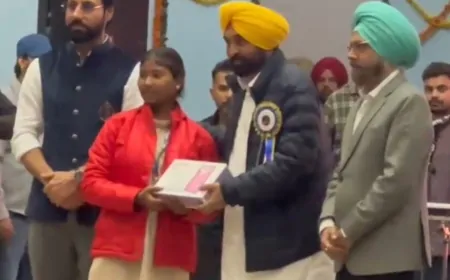 Punjab : पटियाला की पंजाब यूनिवर्सिटी का वार्षिक समारोह, CM मान भी हुए शामिल