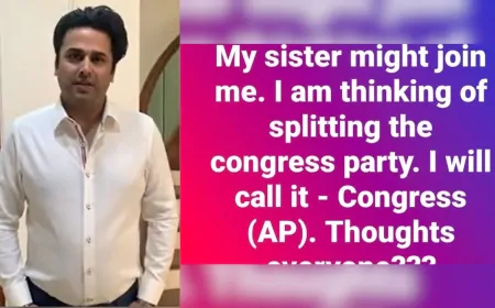 अहमद पटेल के बेटे की पोस्ट हुई Viral, कही "Congress" तोड़ने की बात