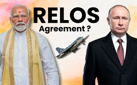 भारत-रूस के बीच हुआ "RELOS" सैन्य समझौता, जानें क्या होगा फायदा?