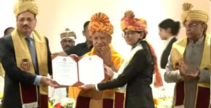 RMLNLU में हुआ चौथा दीक्षांत समारोह, CM योगी बोले – 'मजबूत न्याय व्यवस्था ही सुशासन का आधार'