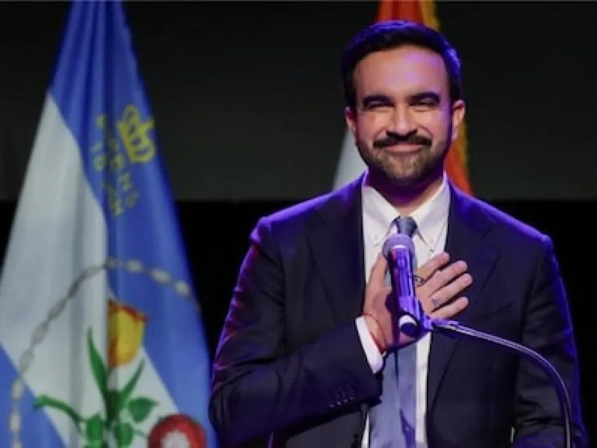 जोहरान ममदानी ने रचा इतिहास, न्यूयॉर्क सिटी के पहले भारतीय-अमेरिकी मुस्लिम मेयर बने