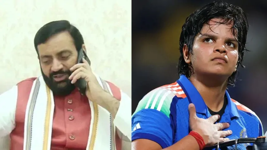 CM सैनी ने विश्व विजेता महिला खिलाड़ी शेफाली वर्मा से फोन पर की बात, पूरी टीम को दी बधाई 