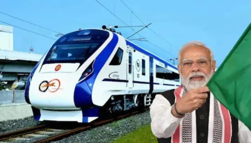 वाराणसी के दौरे पर PM नरेंद्र मोदी, आज 4 नई वंदे भारत ट्रेन को दिखाएंगे हरी झंडी