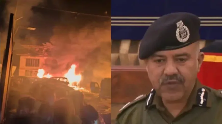 नौगाम पुलिस स्टेशन में धमाका, DGP नलिन प्रभात का बयान आया सामने 