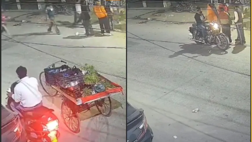 जीजा का साले पर आरोप, कराया जानलेवा हमला, CCTV वीडियो आया सामने