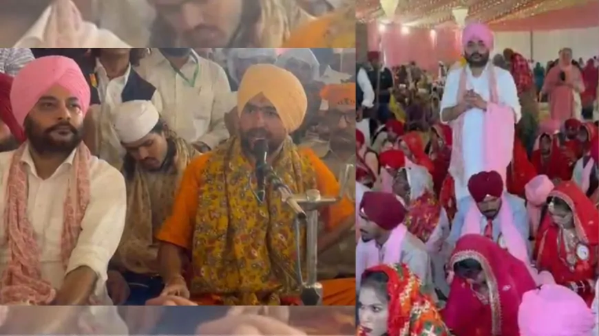 फिरोजपुर में किया गया 216 असहाय बेटियों का महा कन्यादान, बागेश्वर धाम के पीठाधीश्वर धीरेंद्र शास्त्री ने दिया आशीर्वाद