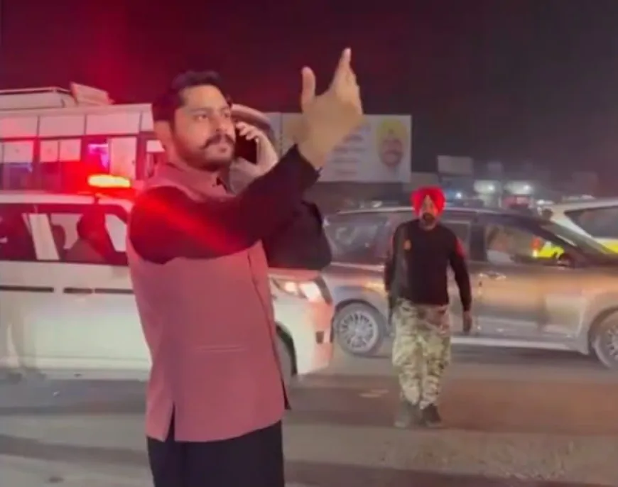 जाम में फंसी एम्बुलेंस देख खुद सड़क पर उतरे AAP विधायक, लापरवाह पुलिस पर लिया कड़ा एक्शन!