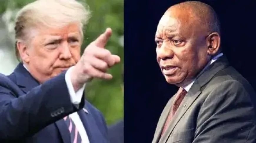 ट्रंप ने की G20 समिट से दक्षिण अफ्रीका को बाहर करने की घोषणा, सभी भुगतान-सब्सिडी रोकने का भी एलान