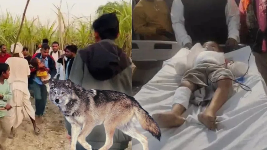 Uttar Pradesh : बहराइच में भेड़ियों का आतंक, पिछले 3 महीने में 9 लोगों को बनाया शिकार