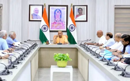 Uttar Pradesh : योगी कैबिनेट बैठक में 20 प्रस्तावों पर लगी मुहर, अयोध्या में विश्व स्तरीय मंदिर संग्रहालय बनेगा