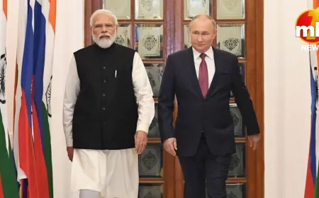 भारत दौरे पर आ रहे रूसी राष्ट्रपति व्लादिमीर पुतिन, सामने आया पूरा शेड्यूल...