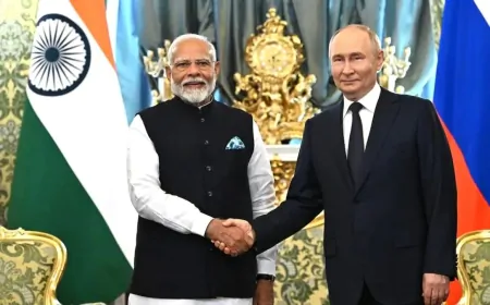 पुतिन का भारत दौरा: रणनीतिक साझेदारी को नई रफ्तार देने की तैयारी