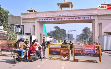 UP News : बाबरी विध्वंस की बरसी पर उत्तर प्रदेश में हाई अलर्ट, अयोध्या से लेकर संभल तक सुरक्षा व्यवस्था कड़ी