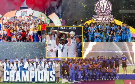 वर्ष 2025 में खेल जगत पर झलक : एशिया कप में भारत ने पाकिस्तान को रौंदा, बेटियों ने जीता अपना पहला विश्व कप, राष्ट्रीय खेल नीति (एनएसपी) 2025 को मंजूरी